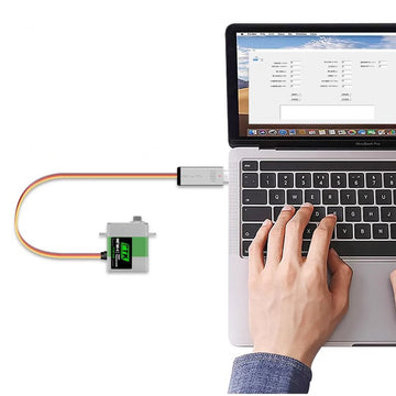 PTK 9497 MG-D 9g Micro Digital Servo Metal Steering Gear Coreless Motor for RC Airplane Fixed Wing Helicopter - 0