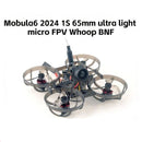 HappyModel Mobula6 2024 1S 65mm Ultra Light Micro FPV Whoop Drone w/ ELRS 2.4GHz SuperX ELRS 800TVL 400mW 0702 KV28000 Upgrade-1