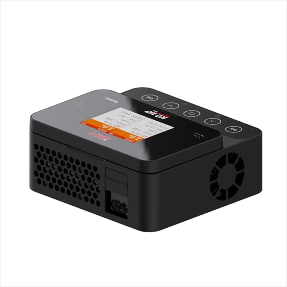 ISDT K2 ZIP AC 200W / DC 500Wx2 Dual Channel Smart Charger with 2.8 Inch IPS LCD Screen for 1~8S LiFe Lilon LiPo 1~7S LiHv ULiHv