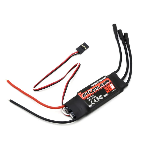 Hobbywing SKYWALKER ESC 2 - 6s 15A/20A/30A/40A/50A/60A/80A Build in bec UBEC Brushless  RC heliCopter airplane Quadcopter