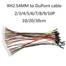 5PCS XH2.54 To Dupont Line Cable 1P Female 2/3/4/5/6/7/8/9/10P 10/20/30cm 26AWG Jumper Wire