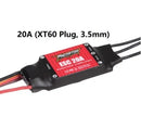 FMS ESC Speed Control Brusheless 6A 12A 20A 40A 50A 60A 80A  100A 120A New Predator RC Airplane Model Plane Avion Spare Parts-8