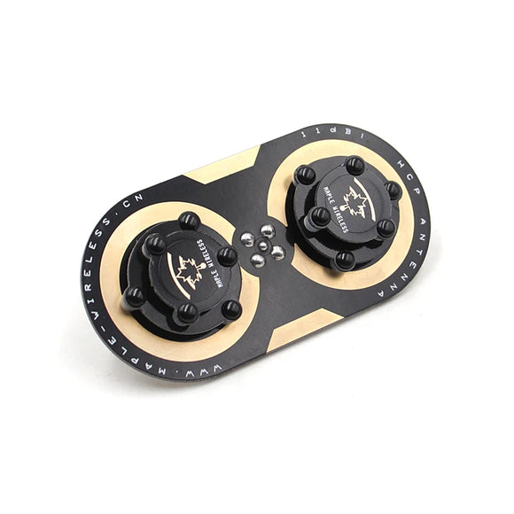 Maple Wireless Updated  11dBi Circularly Polarized Maple Leaf 5.8G Flat Antenna 5500-5800MHz SMA For RC Fatshark SKYZONE Glasses