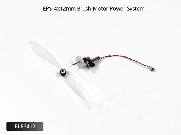 DW Hobby Sistema di alimentazione Micro Brushed per mini aeroplani RC da interno 4x12 eliche con motore a spazzole e ricevitori Micro Servo inclusi