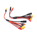 20cm 16AWG 4.0mm Banana Plug XT60 to 18awg XT60 XT30 DC5.5 Charger Adapter Cable for IMAX B6 ISDT Charger RC FPV Racing Drone - Power Cables at ZoneFPV