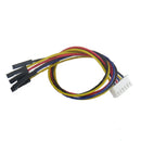 5PCS XH2.54 To Dupont Line Cable 1P Female 2/3/4/5/6/7/8/9/10P 10/20/30cm 26AWG Jumper Wire