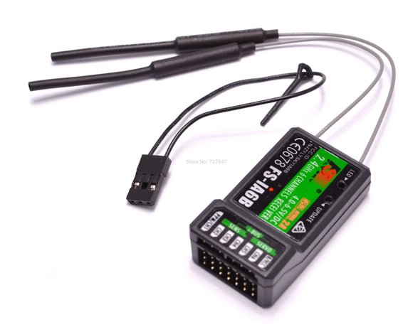FlySky FS-IA10B IA6B X6B FS-A8S IA6 receiver receptor for i6 i10 CT6B T6 TH9x transmisor de Control remoto partes