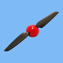 2 Sets HY Folding Propeller 6x4 7.5x4 8x4.5 8x6 11x6 With Spinner Cover Motor Shaft2.3/3.0/3.17/4.0mm  RC Plane Glider Drones