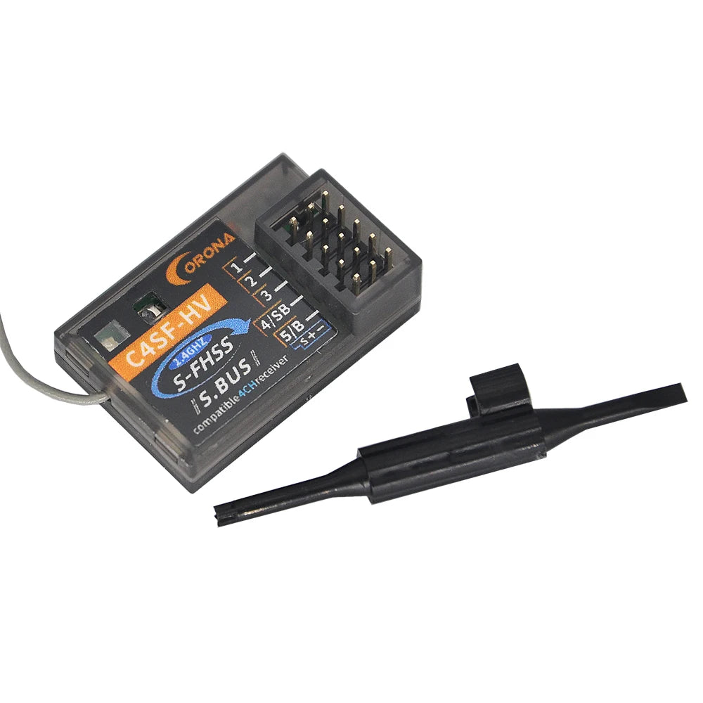 Corona C4SF-HV 2.4GHz FHSS S-FHSS SBUS Empfänger Futaba Kompatibel ...