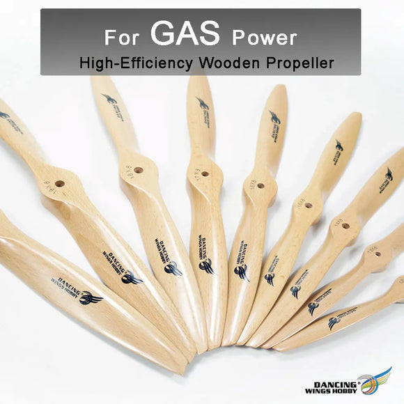 DW DW Hobby Wooden Propeller for RC Airplane Multiple Sizes Available 12x6 13x6 14x8 15x8 16x8 17x8 18x8 19x8 20x8 - Propellers at ZoneFPV