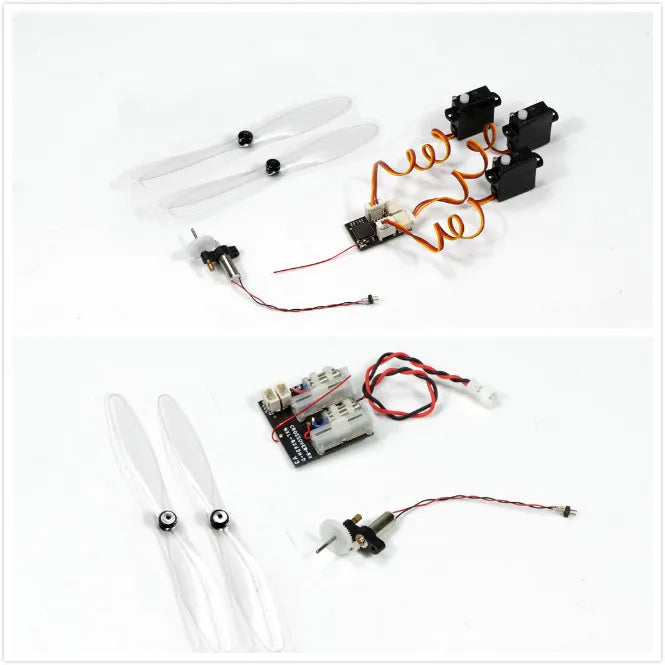 DW Hobby Micro Brushed Power System RC Mini Indoor Airplane 4x12 | ZoneFPV