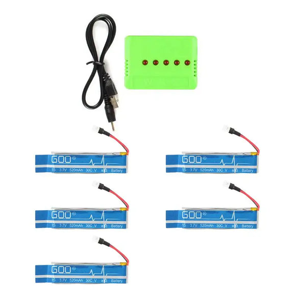 WLtoys V977 / XK K110 K110S RC Helicopter Spare Parts Accessories  3.7V 520mAh 30C Upgraded Li-Po Battery