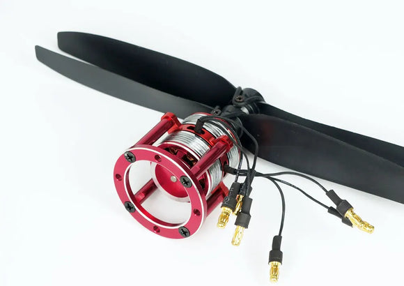Moteur Brushless Contra-Rotatif DW Hobby Breveté pour Avion RC Série CR 2204 2208 2405 2409 2413 1300KV 1400KV 1500KV