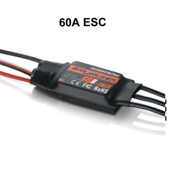 Hobbywing SKYWALKER ESC 2 - 6s 15A/20A/30A/40A/50A/60A/80A Build in bec UBEC Brushless  RC heliCopter airplane Quadcopter