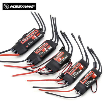 Hobbywing SKYWALKER ESC 2 - 6s 15A/20A/30A/40A/50A/60A/80A Build in bec UBEC Brushless  RC heliCopter airplane Quadcopter - 0