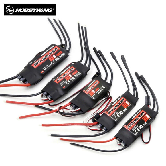 Hobbywing SKYWALKER ESC 2 - 6s 15A/20A/30A/40A/50A/60A/80A Build in bec UBEC Brushless  RC heliCopter airplane Quadcopter