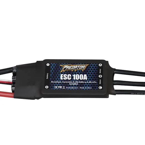 FMS ESC Speed Control Brusheless 6A 12A 20A 40A 50A 60A 80A  100A 120A New Predator RC Airplane Model Plane Avion Spare Parts
