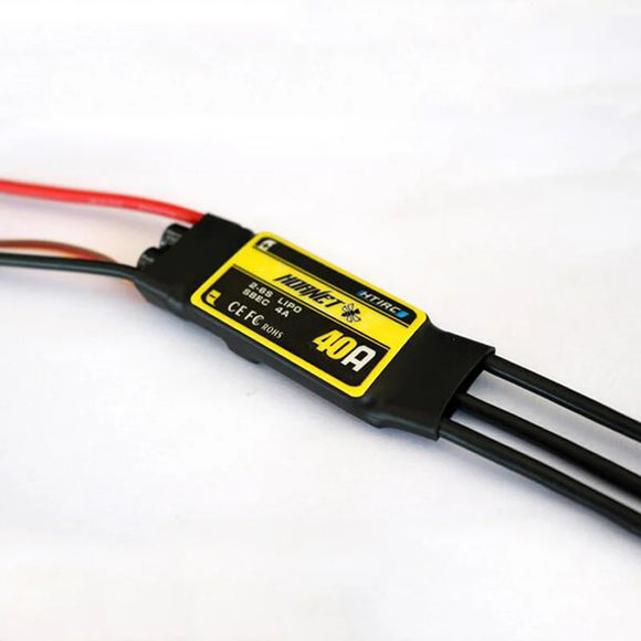 1PCS HTIRC Hornet Fixed Wing Serie 12A 20A 30A 40A(2-4S/2-6S) 60A 80A Brushless Regler für RC Modellflugzeug Hubschrauber Teile