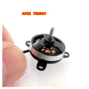 Motor sin escobillas AP02, motor AP02 7000KV de 2 g, micro avión de vuelo interior, fuerza de tracción de 27 g con hélice GWS3020-8