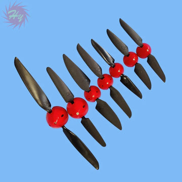 2 Sets HY Folding Propeller 6x4 7.5x4 8x4.5 8x6 11x6 With Spinner Cover Motor Shaft2.3/3.0/3.17/4.0mm  RC Plane Glider Drones