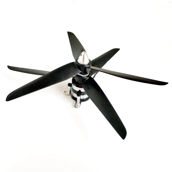 Motor brushless contrarrotatorio DZP30, motores duales, hélices dobles para vuelo F3P, 30 g, 560 g de fuerza de tracción.