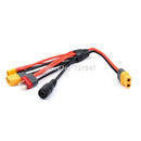 Cable adaptador de cargador DC5.5 de 20 cm, 16AWG, 4.0 mm, conector banana XT60 a 18AWG XT60 XT30 para IMAX B6 ISDT Cargador RC FPV para dron de carreras-8