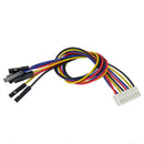 5PCS XH2.54 To Dupont Line Cable 1P Female 2/3/4/5/6/7/8/9/10P 10/20/30cm 26AWG Jumper Wire