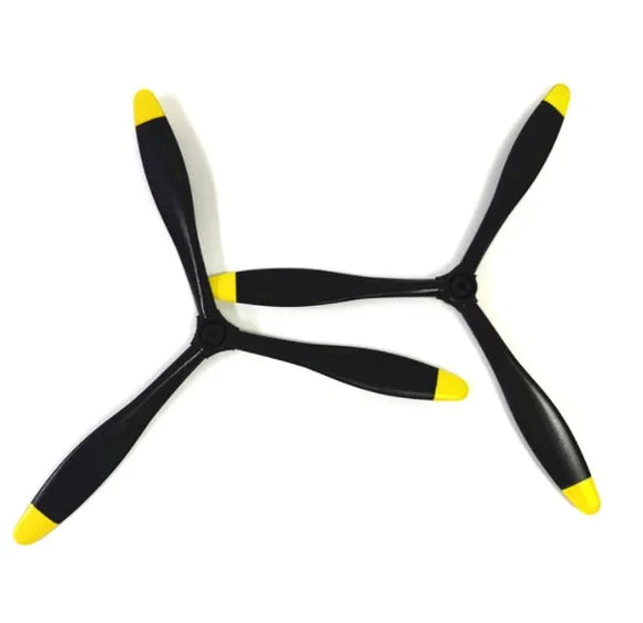 A A Pair RC Prop 1050 10 Inch CW CCW Propeller 3 Leaf Blade for B-17 HU-16 RC Airplane - Propellers at ZoneFPV