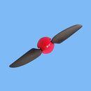 2 Sets HY Folding Propeller 6x4 7.5x4 8x4.5 8x6 11x6 With Spinner Cover Motor Shaft2.3/3.0/3.17/4.0mm  RC Plane Glider Drones
