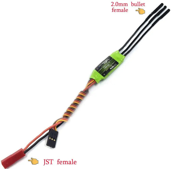 ZTW Mantis Slim 15A ESC 2-4S Built-in Switching BEC 5V/2A Brushless Speed Control for RC Airplane indoor F3P 3D Flying