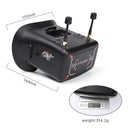 IFlight 4.3 Inch FPV Analog Goggles with DVR Function 40CH 5.8GHz Built-in 3.7V/2000mAh Battery for Drone Racing And Flying-3