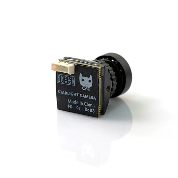 Foxeer Cat4  Mini/Micro Cat 4 Night Flight 1200TVL StarLight FPV Camera  0.0001lux 1/3'' Sensor 16:9 4:3 P/N Switchable for FPV