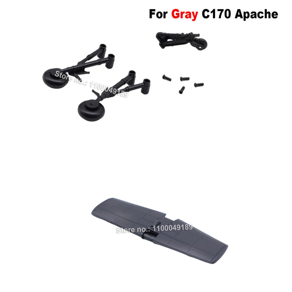 RC ERA C170 AH-64 Apache RC Helicopter Spare Parts Painted Pilots Fuselage Main Blade Grip Tail Rotor Landing Skid image 16