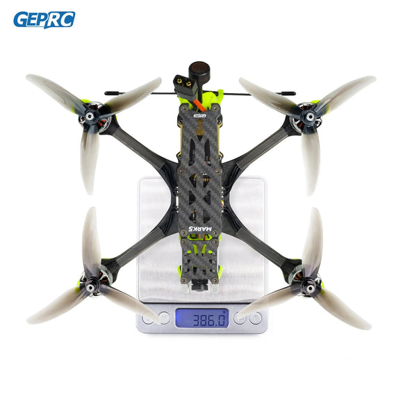 Drone FPV Freestyle Analogique GEPRC MARK5 6S 5 Pouces SPEEDX2 2107.5 GEP-F722-BT-HD V3 RC FPV Quadcopter Freestyle Longue Portée