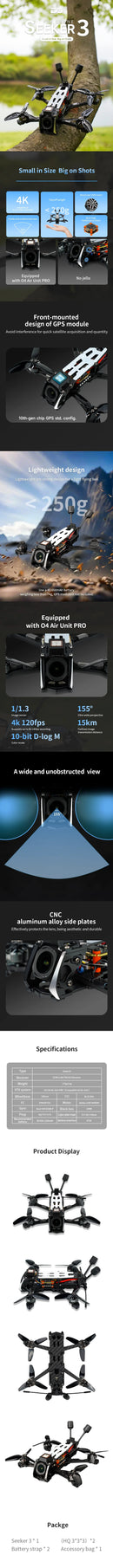 DeepSpace SEEKER3 O4 PRO Analog with GPS 4SLipo-6