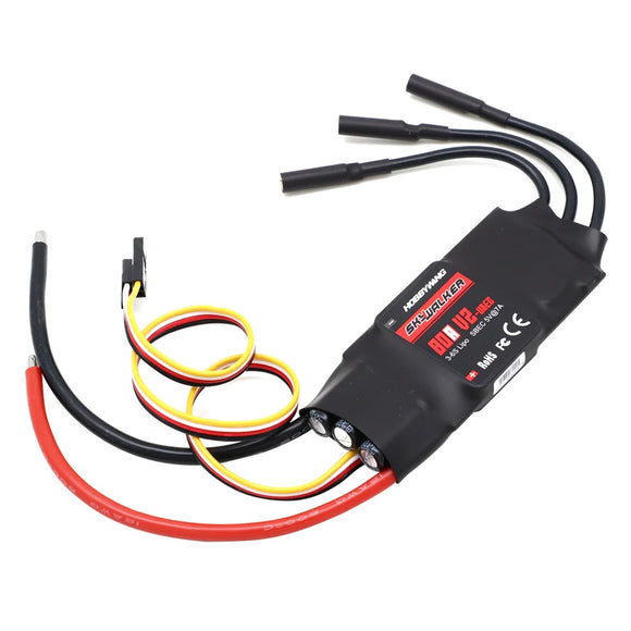 Hobbywing Skywalker 40A 50A 60A 80A 15A 20A 30A 100A 120A V2 130A160A ESC Speed Controller With UBEC For RC Airplanes Helicopter