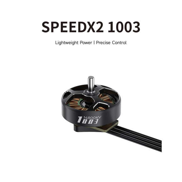 GEPRC GEPRC SPEEDX2 1003 14800KV Motor 12-20A High-strength 1.6 / 2Inch FPV Racing RC Drone Multicopter - Motors at ZoneFPV