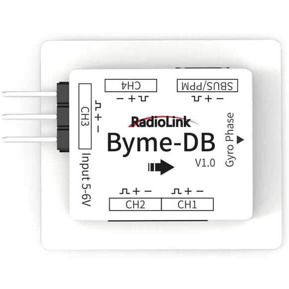 Radiolink Byme-DB Fixed Wing Flight Control Built-in Gyroscope for Delta Wing Micro Paper Plane J10 SU27 F22