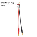 Brand New15cm Multi-Interface Charger Cable XT30/XT60/XT90/EC5/TRX/Dupont /JSTto 4mm Banana Plugs for Lipo Battery Silicone Wire-7