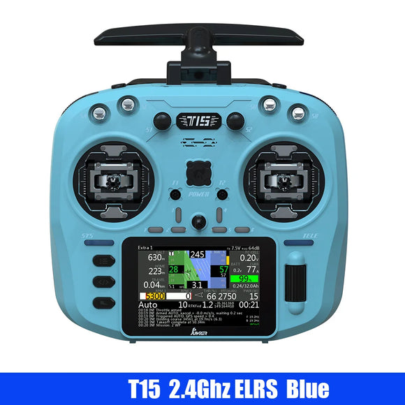 Jumper Sensore Hall T15 Schermo a colori Radiocomando FPV EDGETX/ELRS per drone RC a lungo raggio