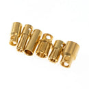 5Pairs Gold Plated Brass Banana Connectors RC Toys Plug Lipo Battery To Electronic ESC Motor DIY Accessories 2/3/3.5/4/5/6/8mm-6