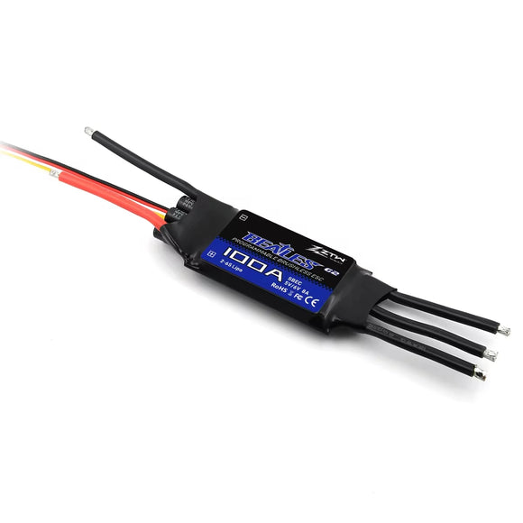 ZTW Beatles G2 32 bit ESC 20A 30A 40A 50A 60A 80A 100A 2-4S / 2-6S SBEC Brushless Speed Controller for RC Airplane Drone