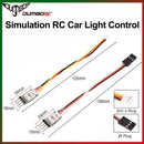 DUMBORC 3CH LED Lamp Light Controller Switch Panel System Turn on/off  ZH1.5/JR Plug for RC Mini Car Fixed-wing Aircraft Parts-1