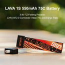 BETAFPV LAVA 1S 550mAh 75C Battery (4PCS)-6