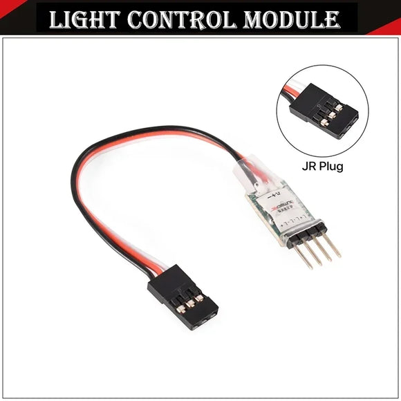 DUMBORC 3CH LED Lamp Light Controller Switch Panel System Turn on/off  ZH1.5/JR Plug for RC Mini Car Fixed-wing Aircraft Parts