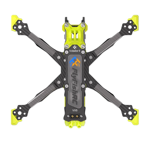 FlyFishRC VX5 V2 O4 5 inch T700 Volador Deadcat FPV LR Frame Kit compatible with DJI O3/O4 PRO Air Unit for FPV Freestyle
