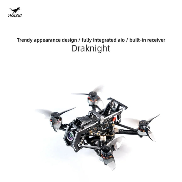 HGLRC Draknight 2inch FPV Drone Entry-level RTF Set (FPV Drone + Controller + FPV Goggles)