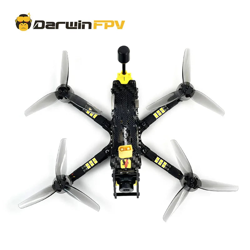 DarwinFPV BabyApe II 3.5inch FPV Racing Drone F411 30A ESC 1504 Motor ...
