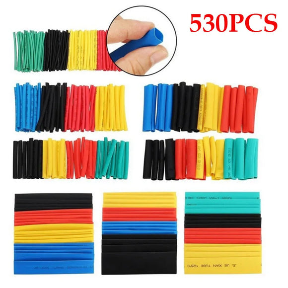 800pcs With Box Heat Shrink Tube Kit Thermoresistant Tubing Electrical Connection Cable Insulation Sleeved Protecter
