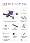 SpeedyBee Mario 5 DC/XH O4 Pro Drone  F405 V4 Flight Controller-8